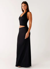 Chella Maxi Dress - Black