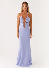 Roberta Maxi Dress - Heather Blue