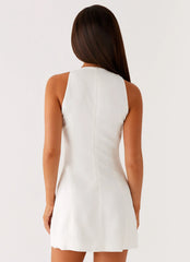 Stacy Mini Dress - White