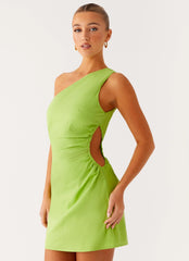 LeiLei Mini Dress - Lime