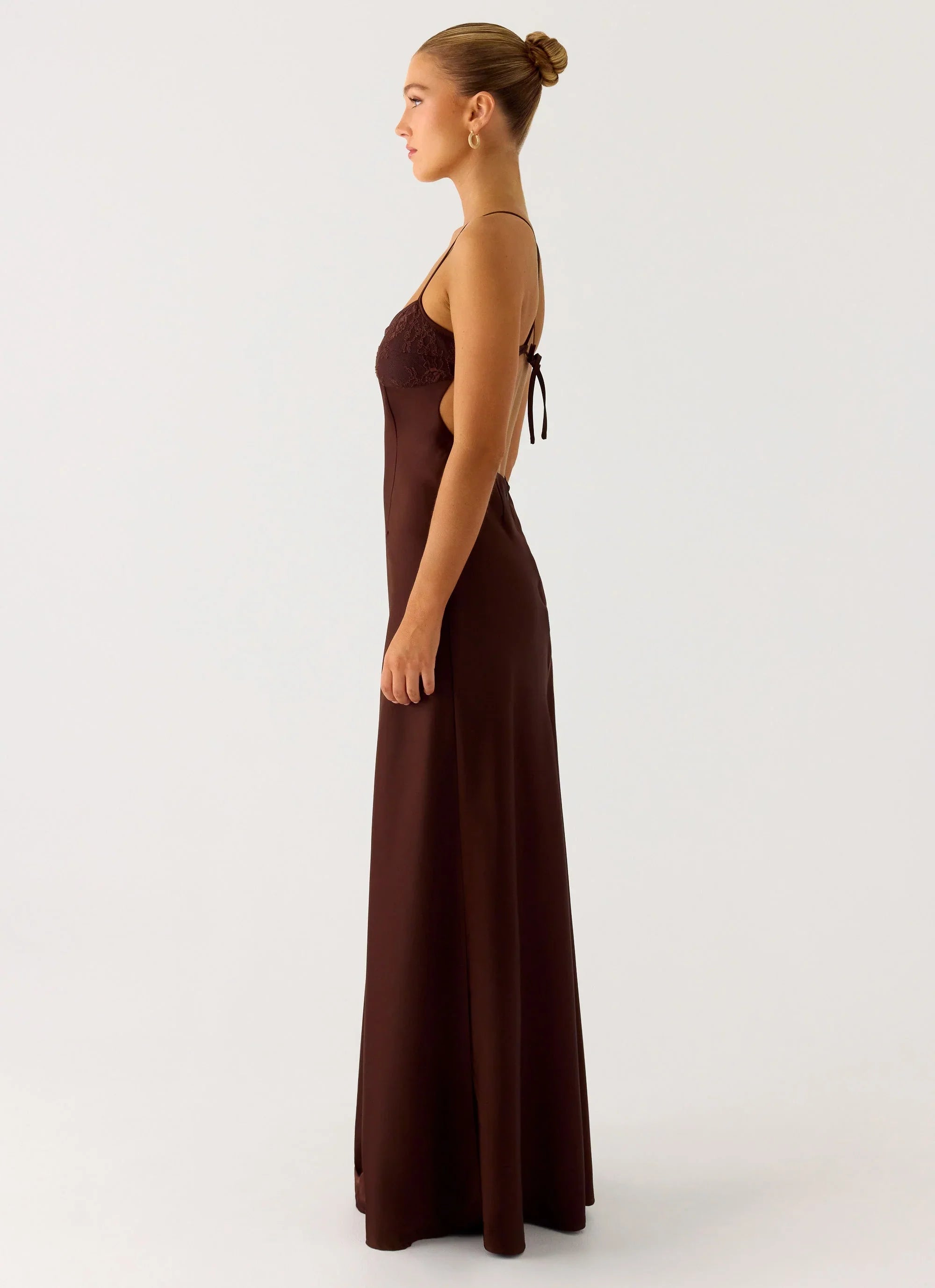 Joanie Maxi Dress - Chocolate