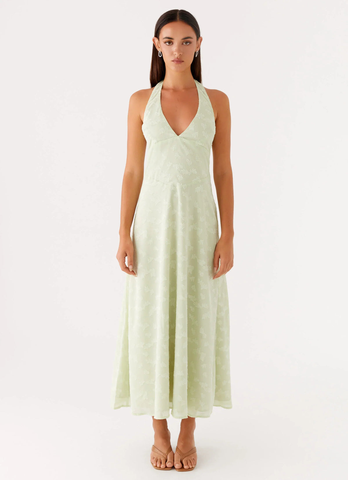 Francesca Midi Dress - Sage