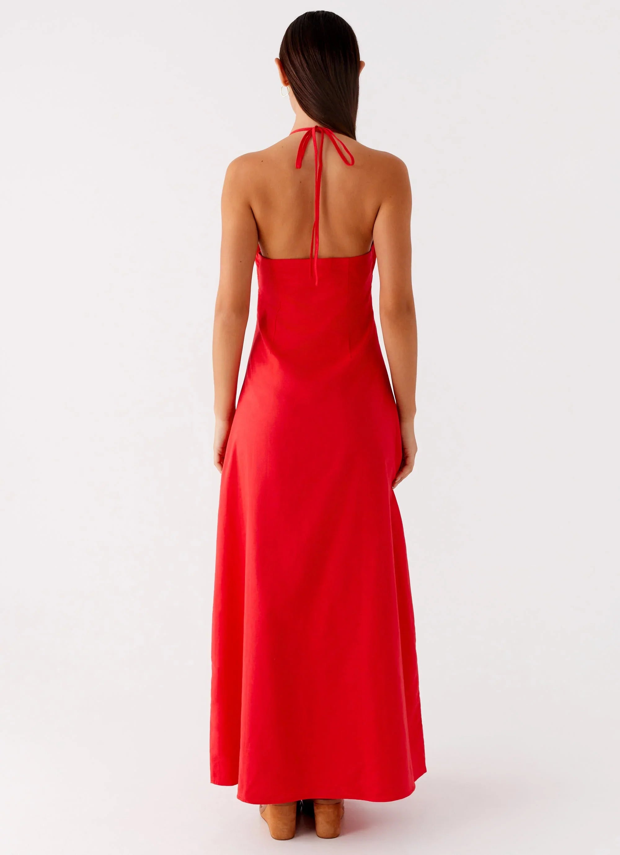 Zana Maxi Dress - Red