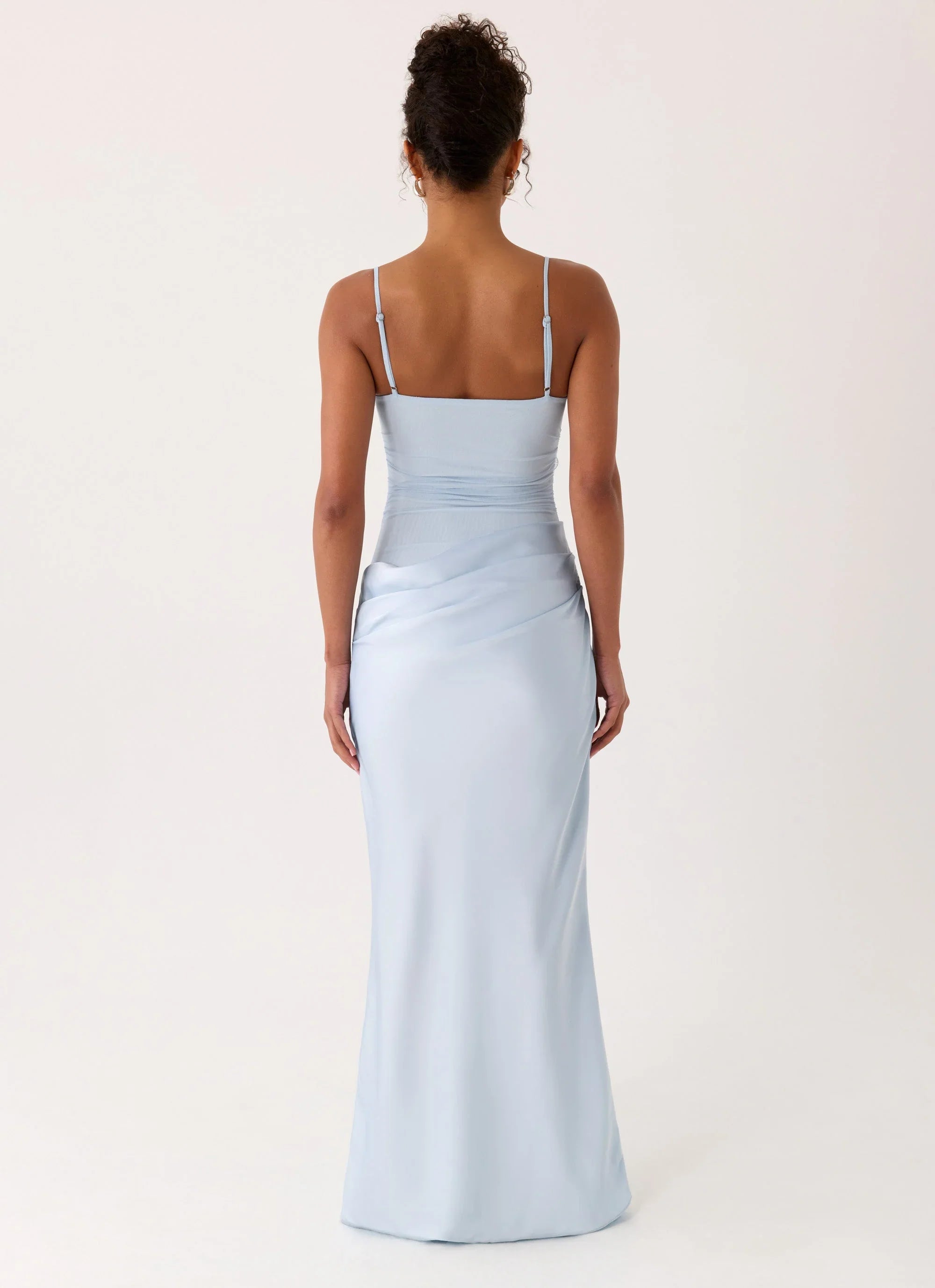 Peasella Maxi Dress - Blue