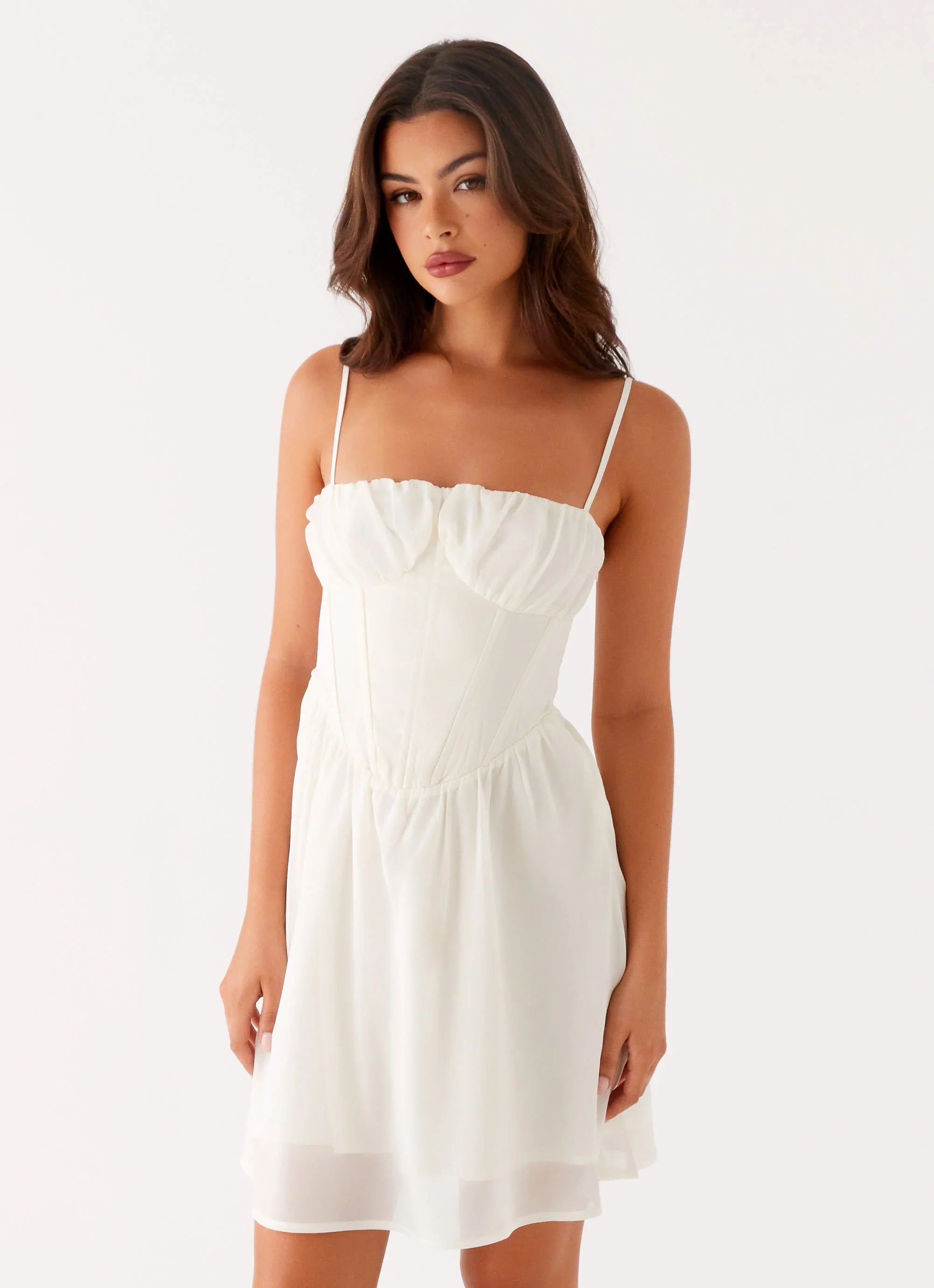 Harmony Mini Dress - Ivory