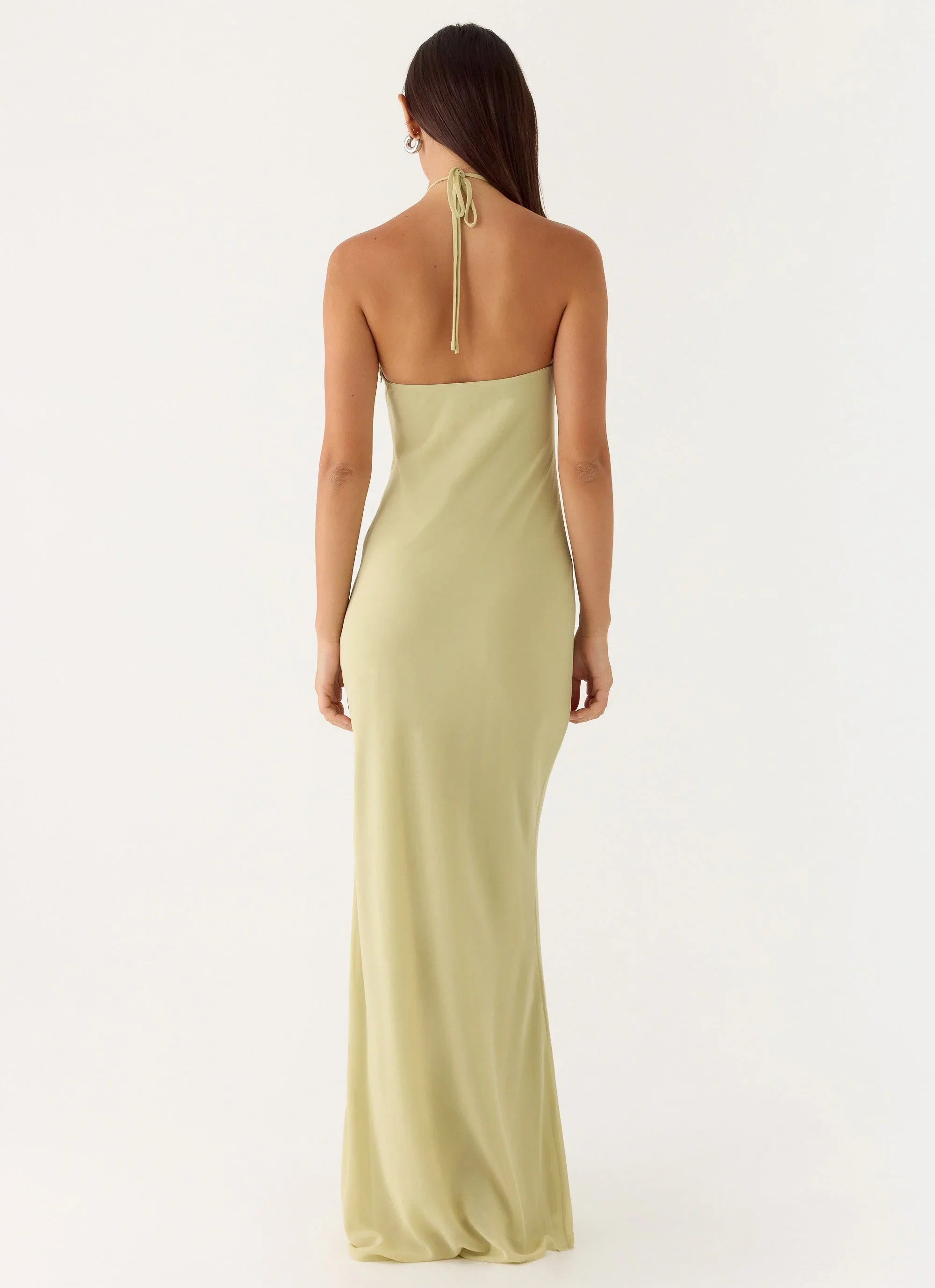 Anouk Halter Maxi Dress - Sage