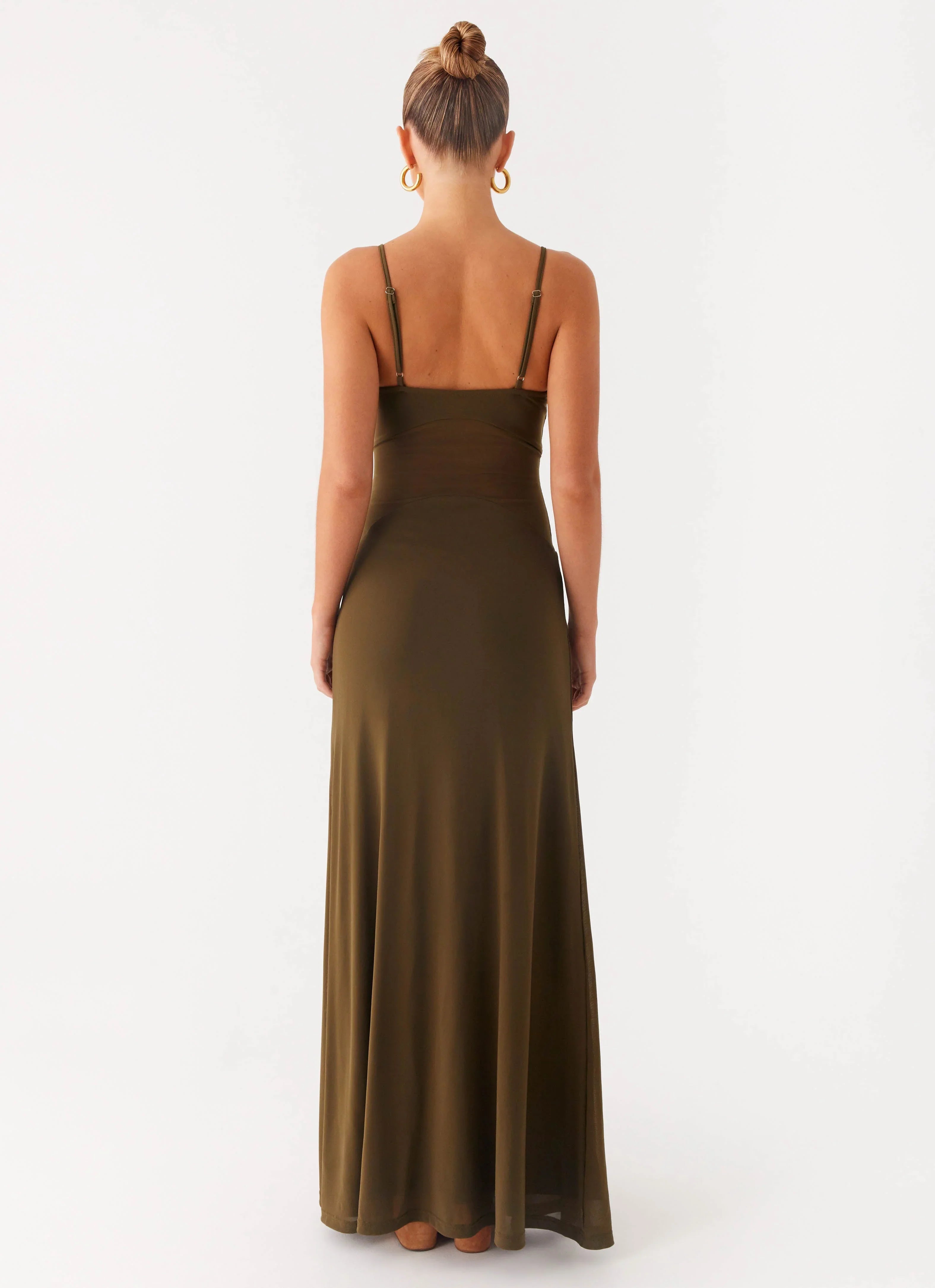 Starfall Maxi Dress - Khaki