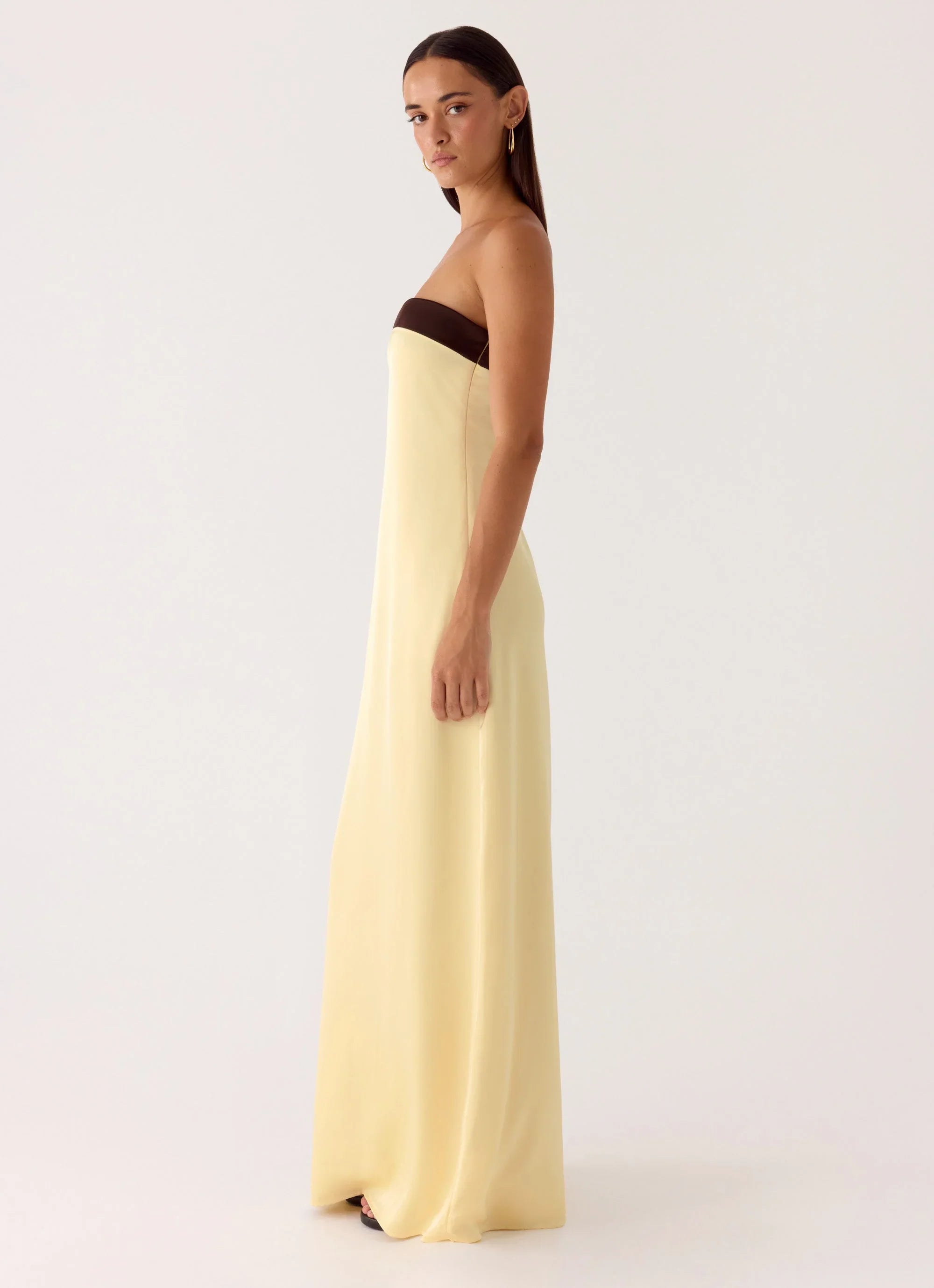 Jiana Maxi Dress - Baby Yellow